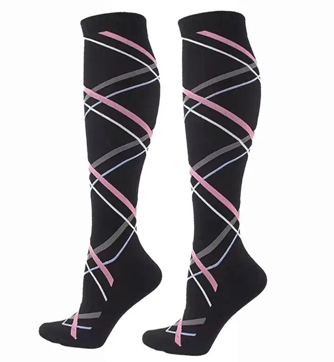 Sweet Twirl Compression Socks