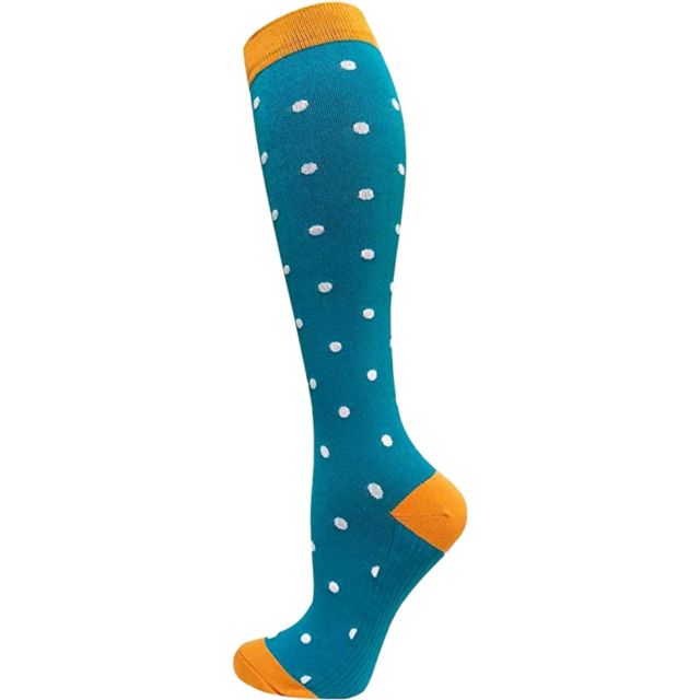 Polka Dot Compression Socks